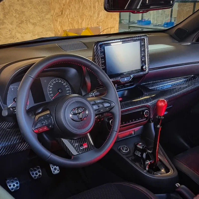 Toyota GR Yaris Screen Display Frame - Carbon Fibre - Ghost Developments