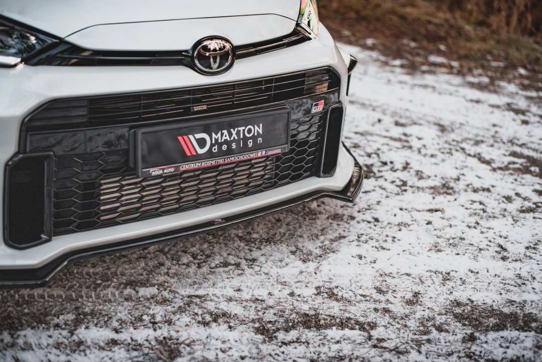 MAXTON DESIGN FRONT SPLITTER (+FLAPS) V3 TOYOTA GR YARIS MK4 (2020-) - Ghost Developments