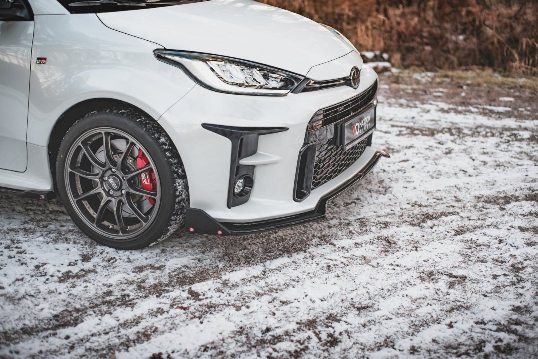 MAXTON DESIGN FRONT SPLITTER (+FLAPS) V3 TOYOTA GR YARIS MK4 (2020-) - Ghost Developments