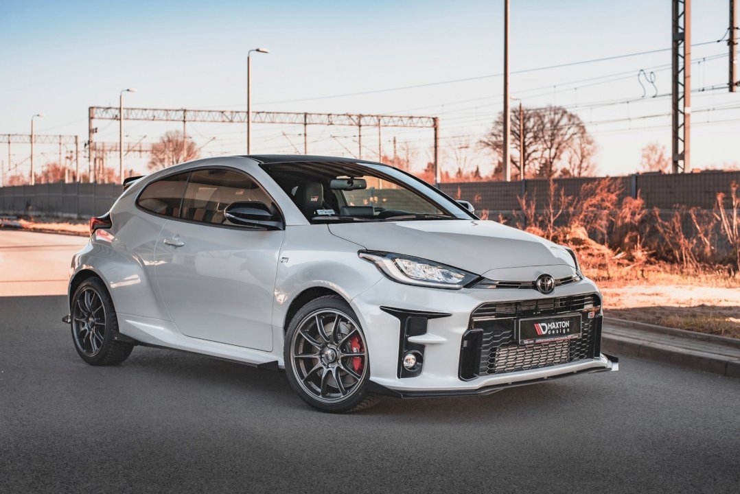 MAXTON DESIGN STREET PRO FRONT SPLITTER + FLAPS TOYOTA GR YARIS MK4 - Ghost Developments