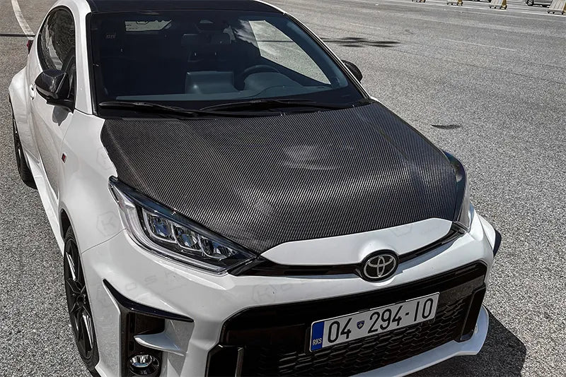 Toyota GR Yaris Hood Bonnet - Carbon Fibre - Ghost Developments