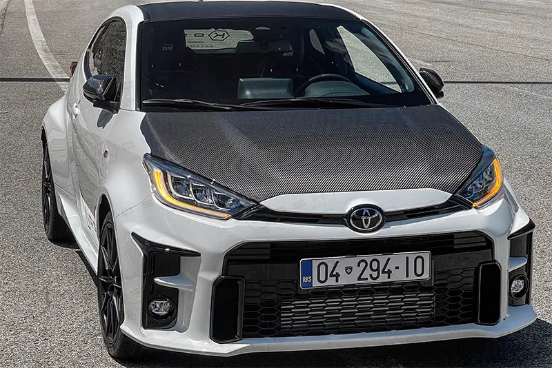 Toyota GR Yaris Hood Bonnet - Carbon Fibre - Ghost Developments