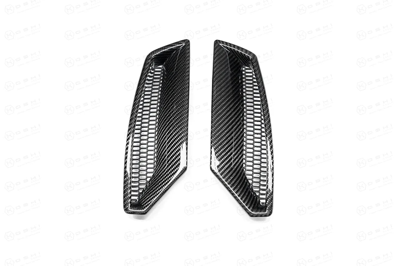 Toyota GR Yaris Rear Bumper Air Duct / Air Vents - Carbon Fibre - Ghost Developments