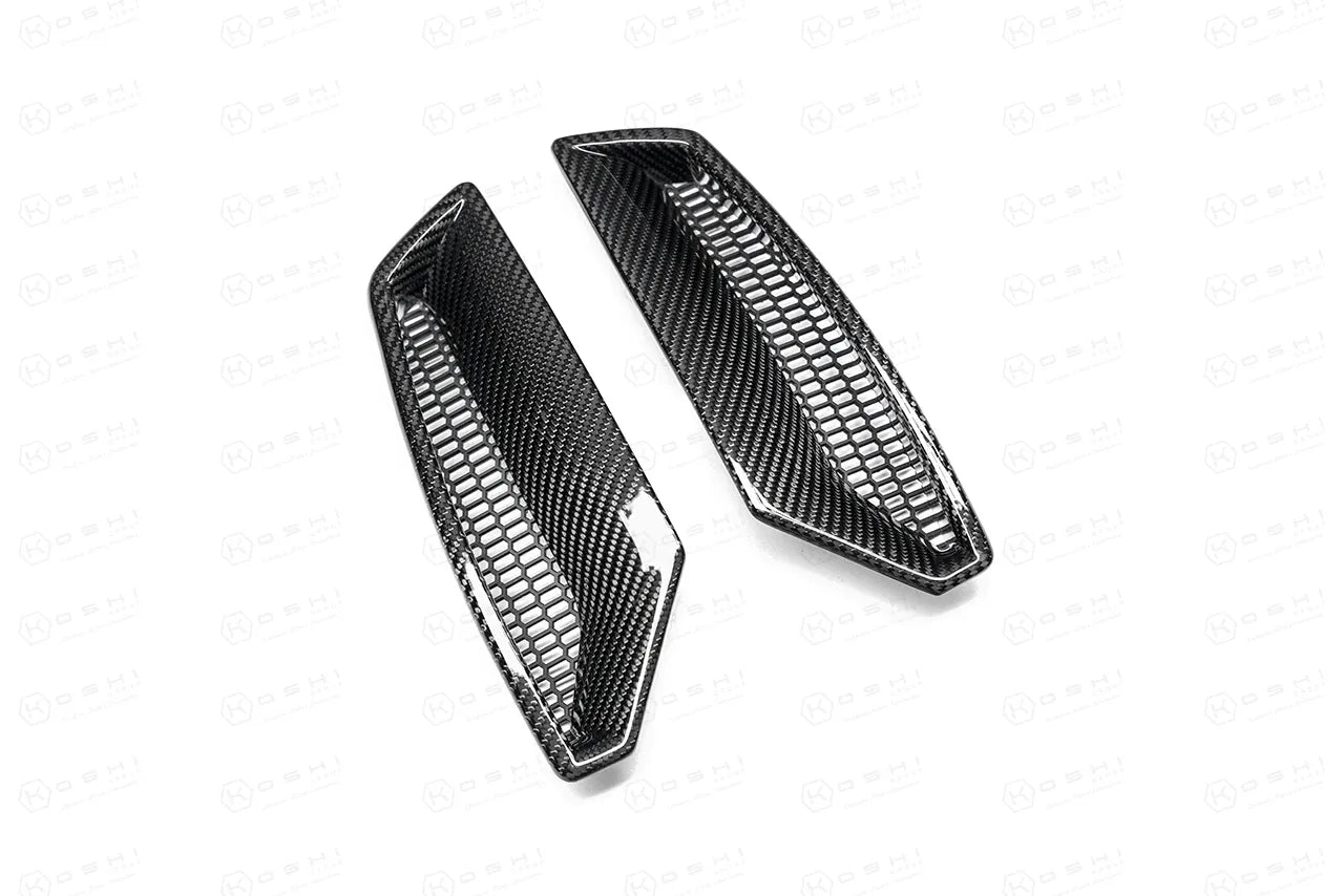 Toyota GR Yaris Rear Bumper Air Duct / Air Vents - Carbon Fibre - Ghost Developments