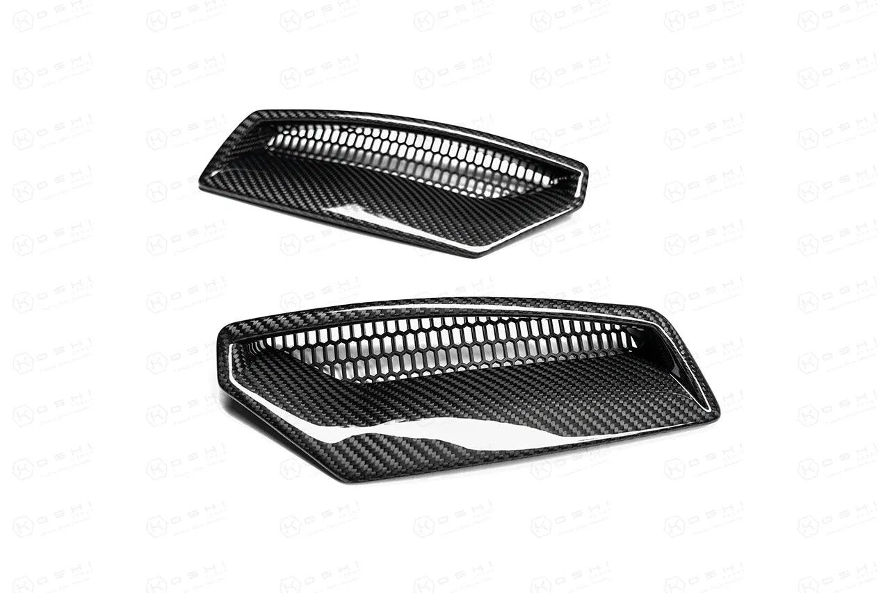 Toyota GR Yaris Rear Bumper Air Duct / Air Vents - Carbon Fibre - Ghost Developments