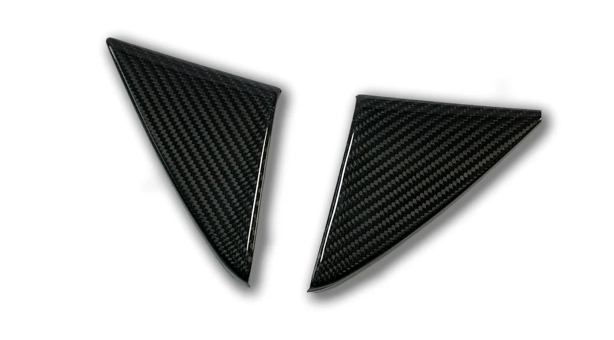 Toyota GR Yaris Interior Door Trim Pillar Cover LH RH - Carbon Fibre - Ghost Developments