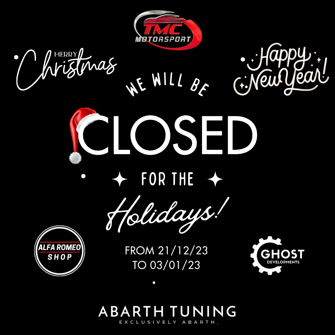 Happy Christmas & Happy New Year from TMC Motorsport! - Holiday Opening Hours