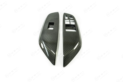 Toyota GR Yaris Window Switch Control Cover - Carbon Fibre