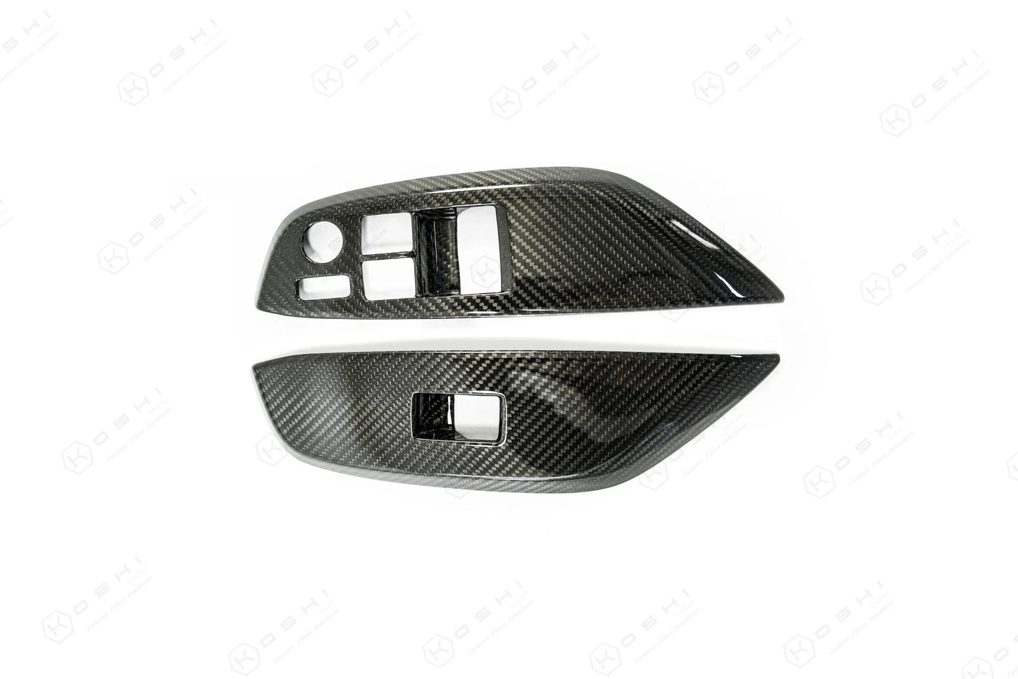 Toyota GR Yaris Window Switch Control Cover - Carbon Fibre