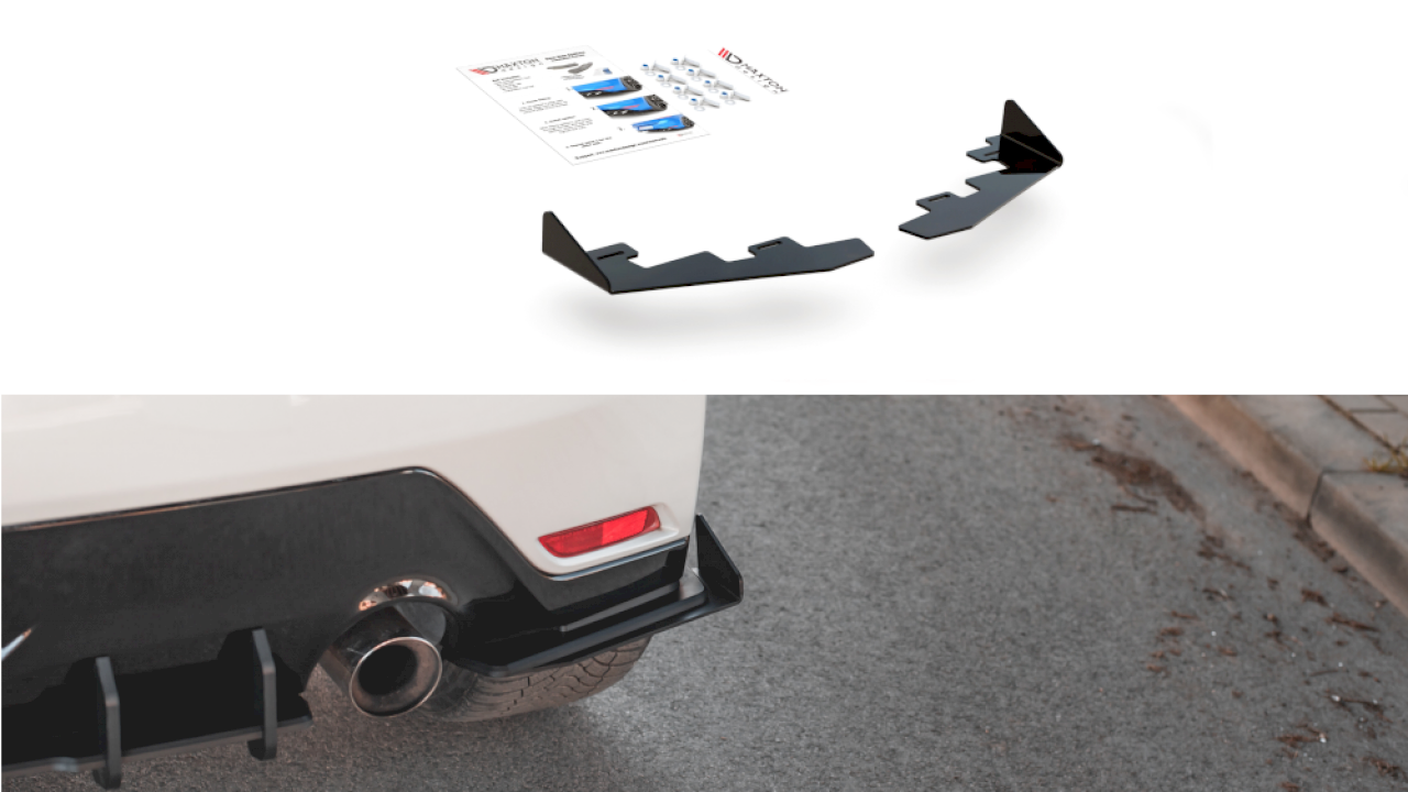 MAXTON DESIGN REAR SIDE FLAPS TOYOTA GR YARIS MK4 (2020-) - Ghost Developments