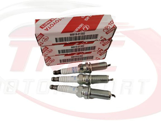 Genuine Toyota Spark Plugs Set for Toyota GR Yaris - 90919-01302 - Ghost Developments