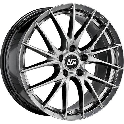 Toyota GR Yaris Hyper Dark MSW 29 By OZ Racing SET OF 4 Alloy Wheels 18x8 5x114.3 ET45 - Ghost Developments