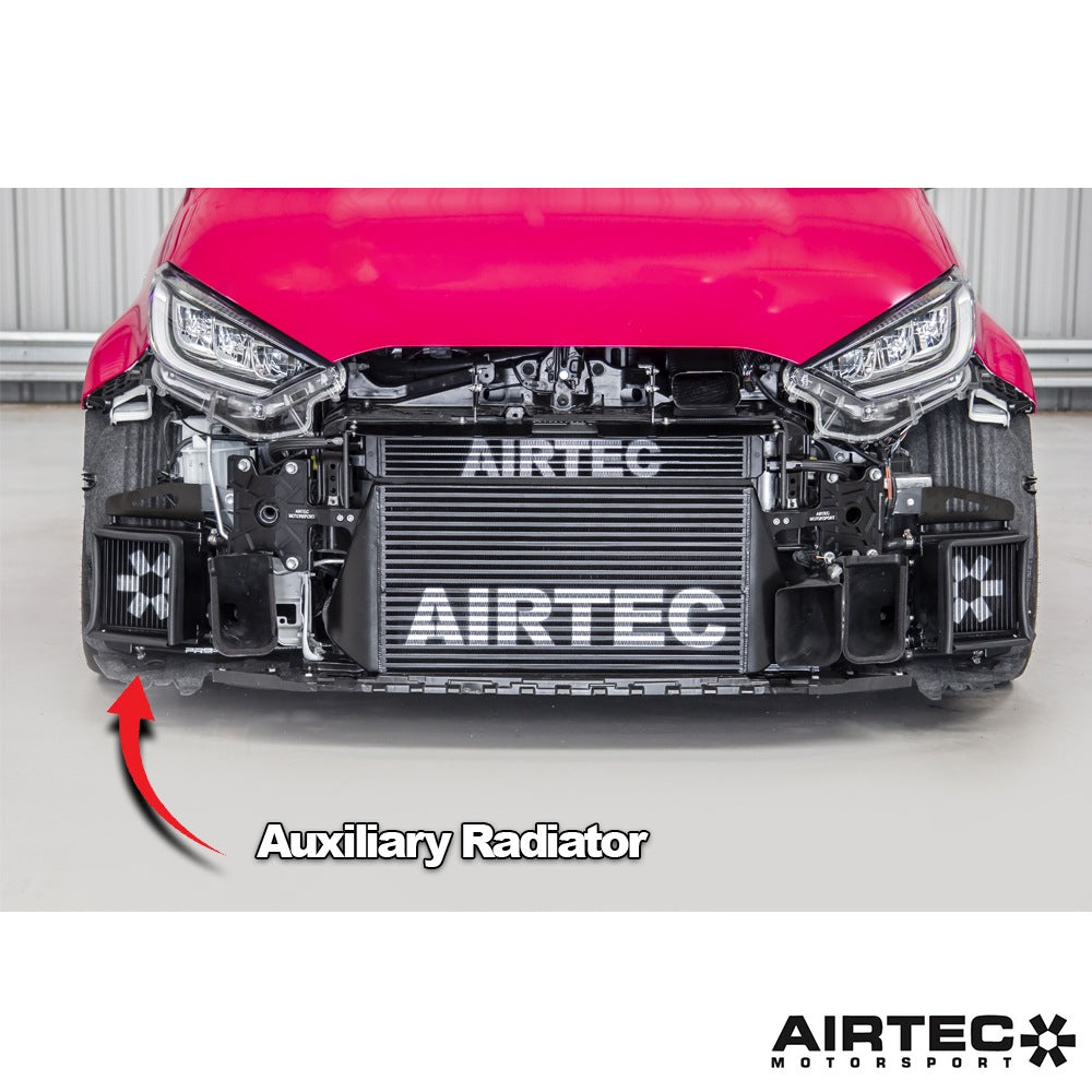 Airtec Motorsport Auxilliary Radiator for Toyota Yaris GR - Ghost Developments