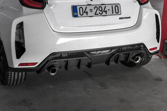 Toyota GR Yaris Rear Diffuser - Carbon Fibre - Ghost Developments