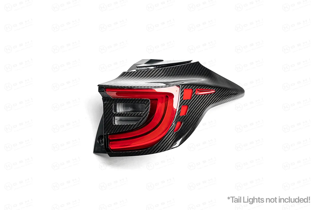 Toyota GR Yaris Tail Light Frame Cover - Carbon Fibre - Ghost Developments