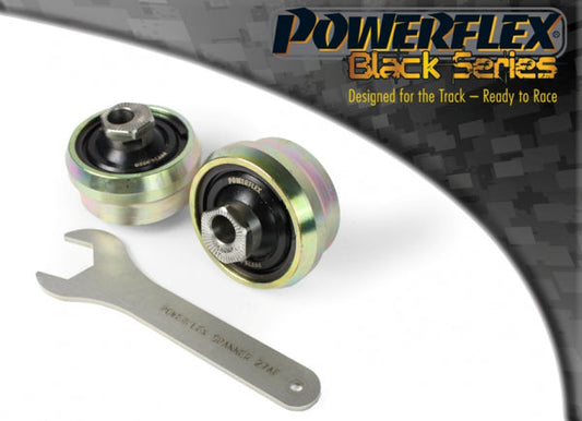 Toyota GR Yaris Powerflex Front Wishbone Rear Bush Caster Adjust Black Series - Ghost Developments