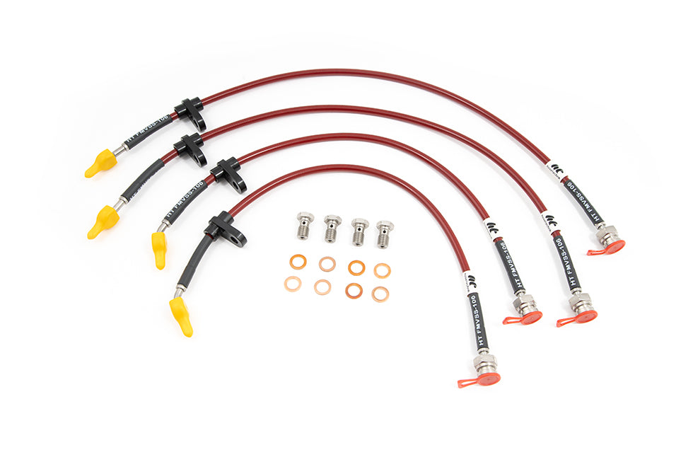 Toyota Yaris GR 1.6 Braided Brake Lines