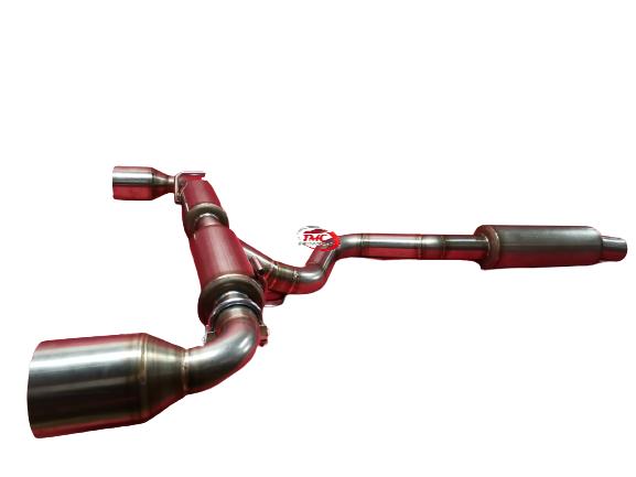 TMC True CAT Back Exhaust System Toyota GR Yaris & GR Circuit Pack 1.6T (OPF/GPF Models Only) - Ghost Developments