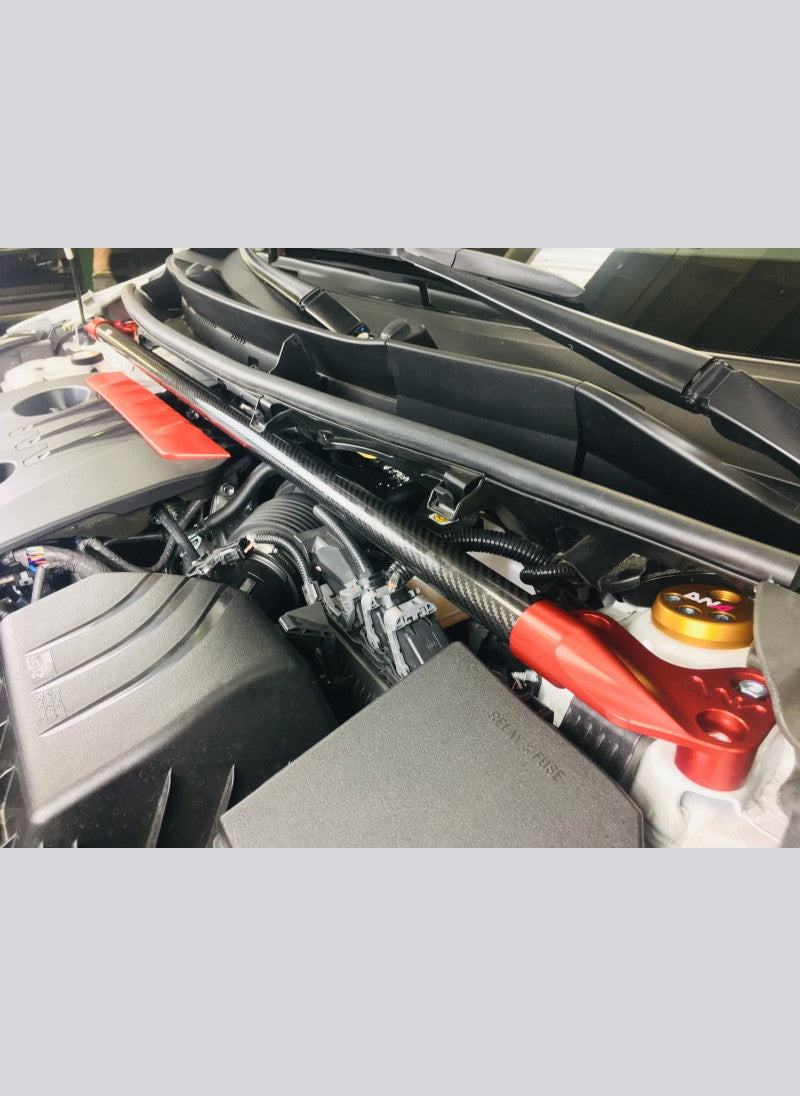 Toyota GR Yaris Carbon Fiber Front Strut Bar Kit - DNA Racing