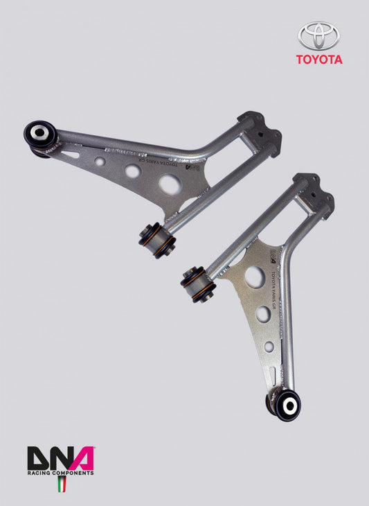 Toyota GR Yaris Front Suspension Arms Kit - DNA Racing - Ghost Developments