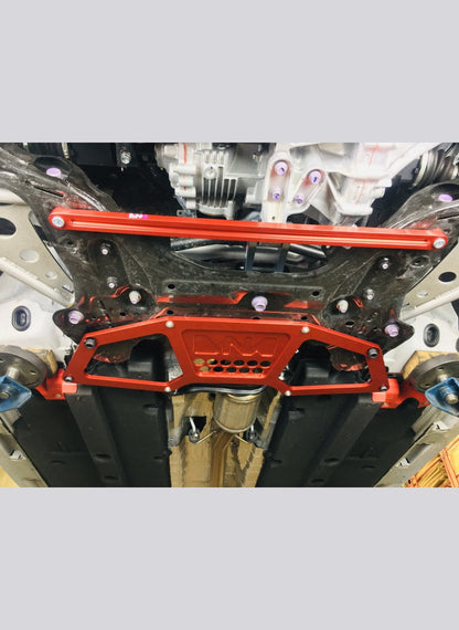 Toyota GR Yaris Subframe Front Stiffening Brace Kit - DNA Racing