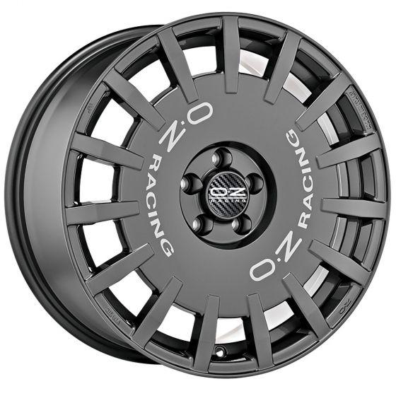 Dark Graphite Silver Oz Rally Racing By Oz Racing Set Of 4 Alloy Wheels 19x8 5x114.3 Et45 For Toyota Gr Yaris