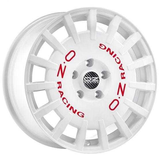 Toyota Gr Yaris White Oz Rally Racing By Oz Racing Set Of 4 Alloy Wheels 18x8 5x114.3 Et45