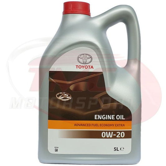 Genuine Toyota 0W20 Synthetic Engine Oil 5L for Toyota GR Yaris - 08880-83886