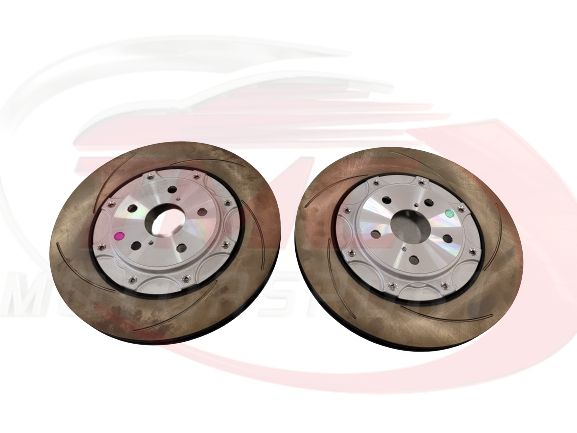 Genuine Toyota Front Brake Discs Pair for Toyota GR Yaris - 43512-52180 & 43516-52020