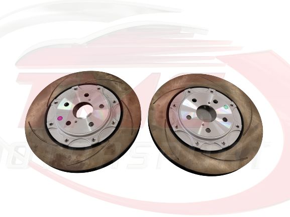 Genuine Toyota Rear Brake Discs Pair for Toyota GR Yaris - 42431-52190 & 42432-52010
